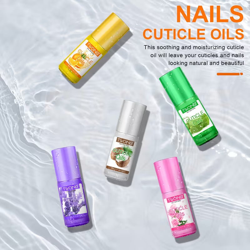Daily Nail Care, Cuticle Oil Nail Natural Rose Nutrition Oil Plant Essential Oil Jojoba Oil for Cuticles Dead Skin And Damaged Nail for Women, 5ml-11