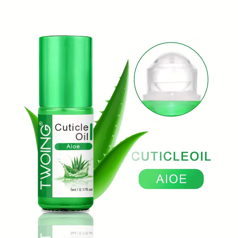 Daily Nail Care, Cuticle Oil Nail Natural Rose Nutrition Oil Plant Essential Oil Jojoba Oil for Cuticles Dead Skin And Damaged Nail for Women, 5ml-12