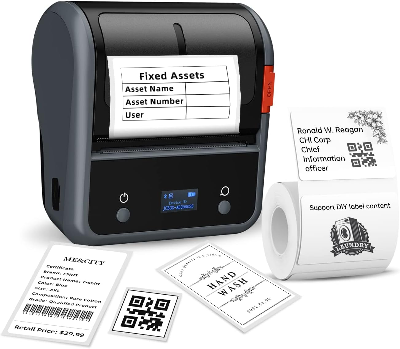 NIIMBOT Label Maker Machine, B3S Thermal Label Maker-1