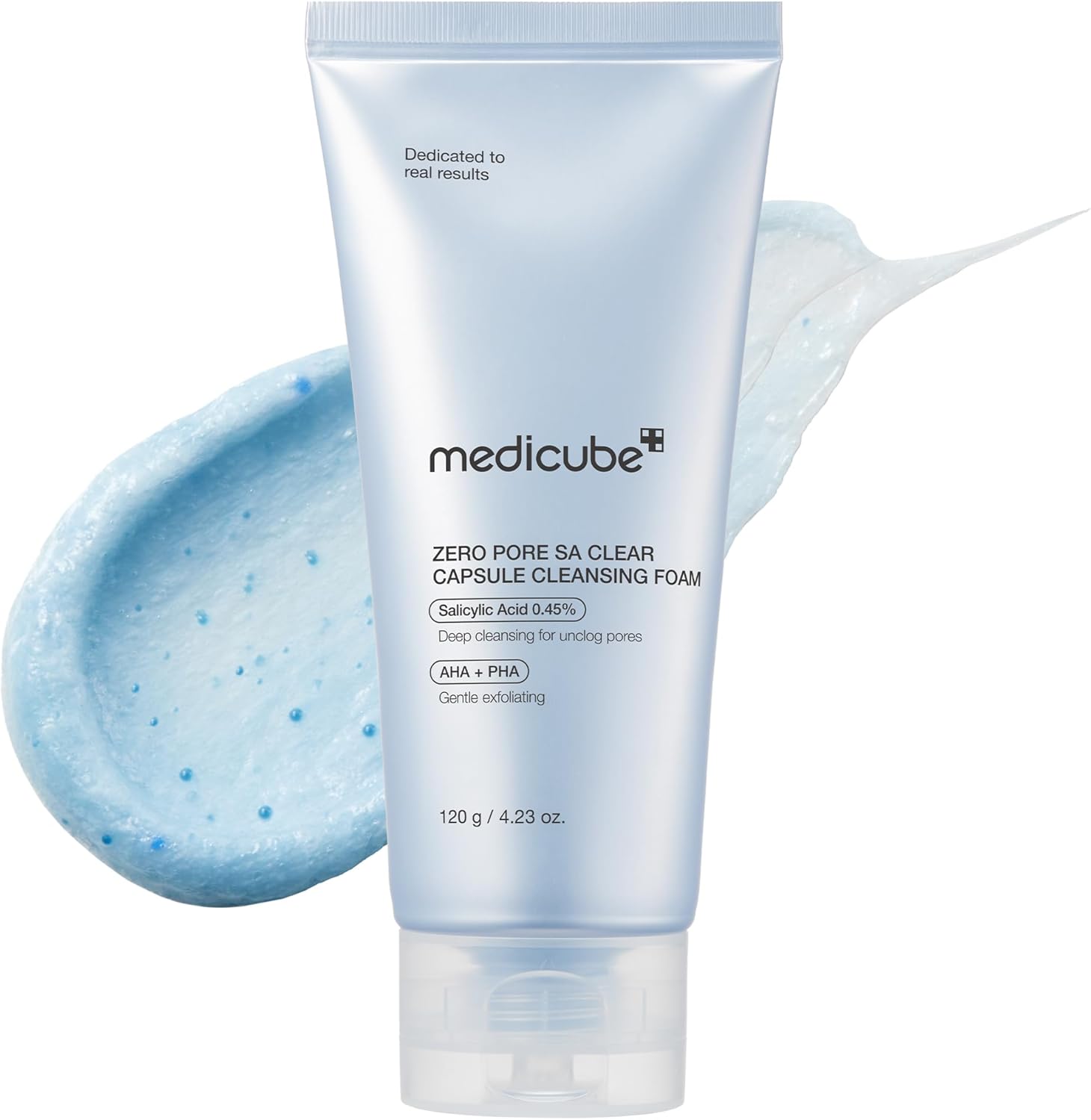 Medicube Zero Pore Clear Blue Capsule Facial Cleanser-1