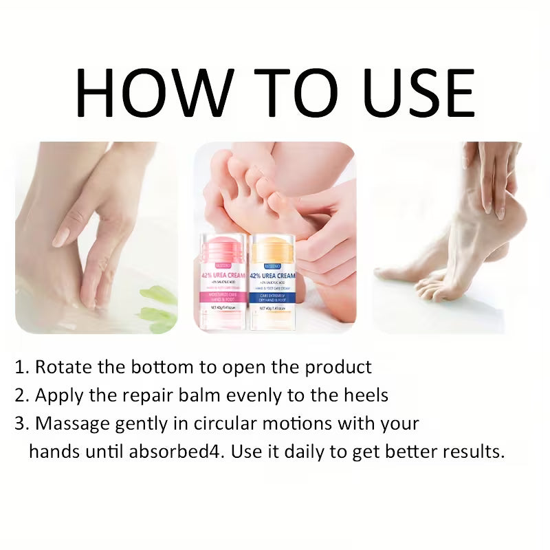 Urea Hand & Foot Cream Stick | 42% Urea + 2% Salicylic Acid-3