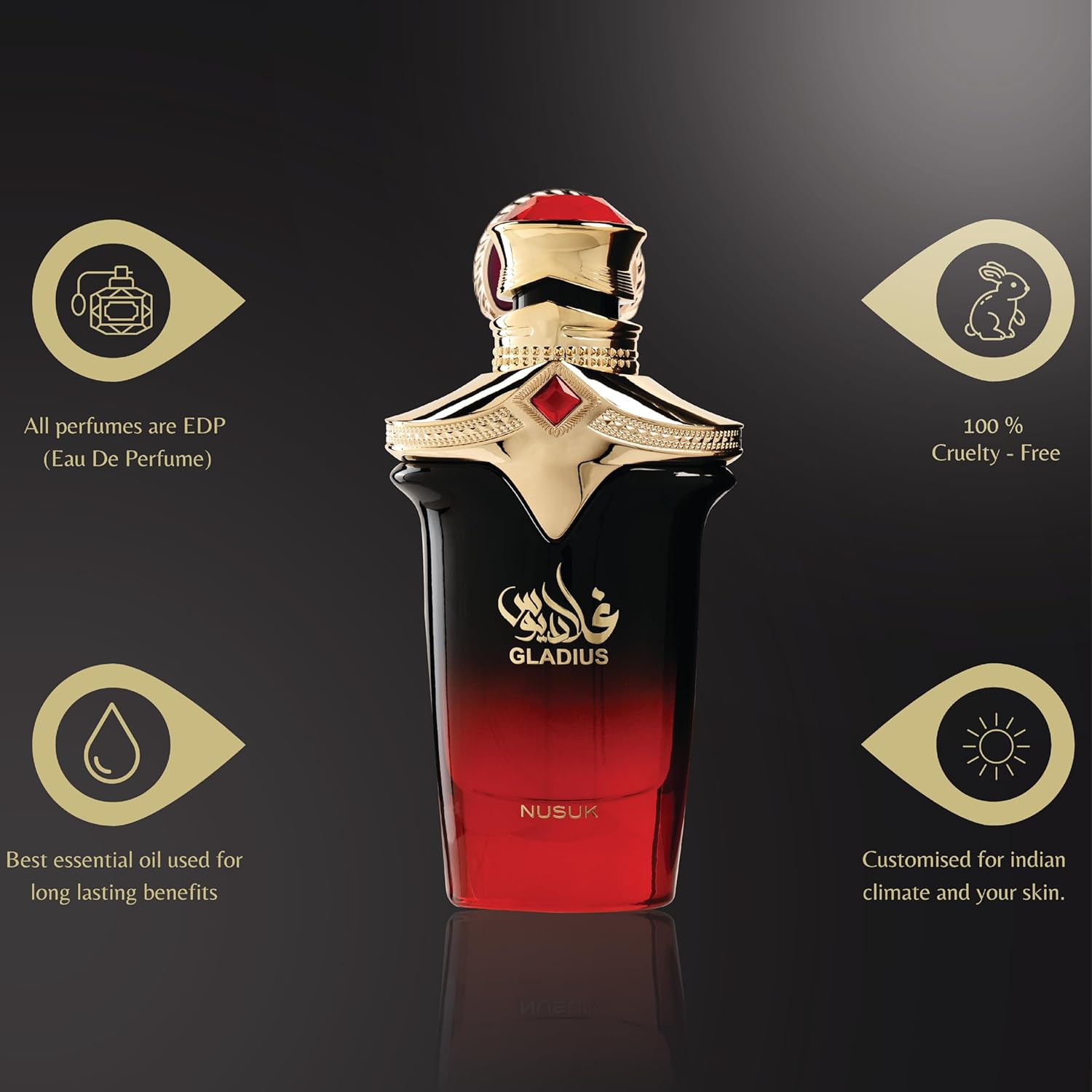 Nusuk Gladius Extrait de Parfum for Men Long Lasting-3