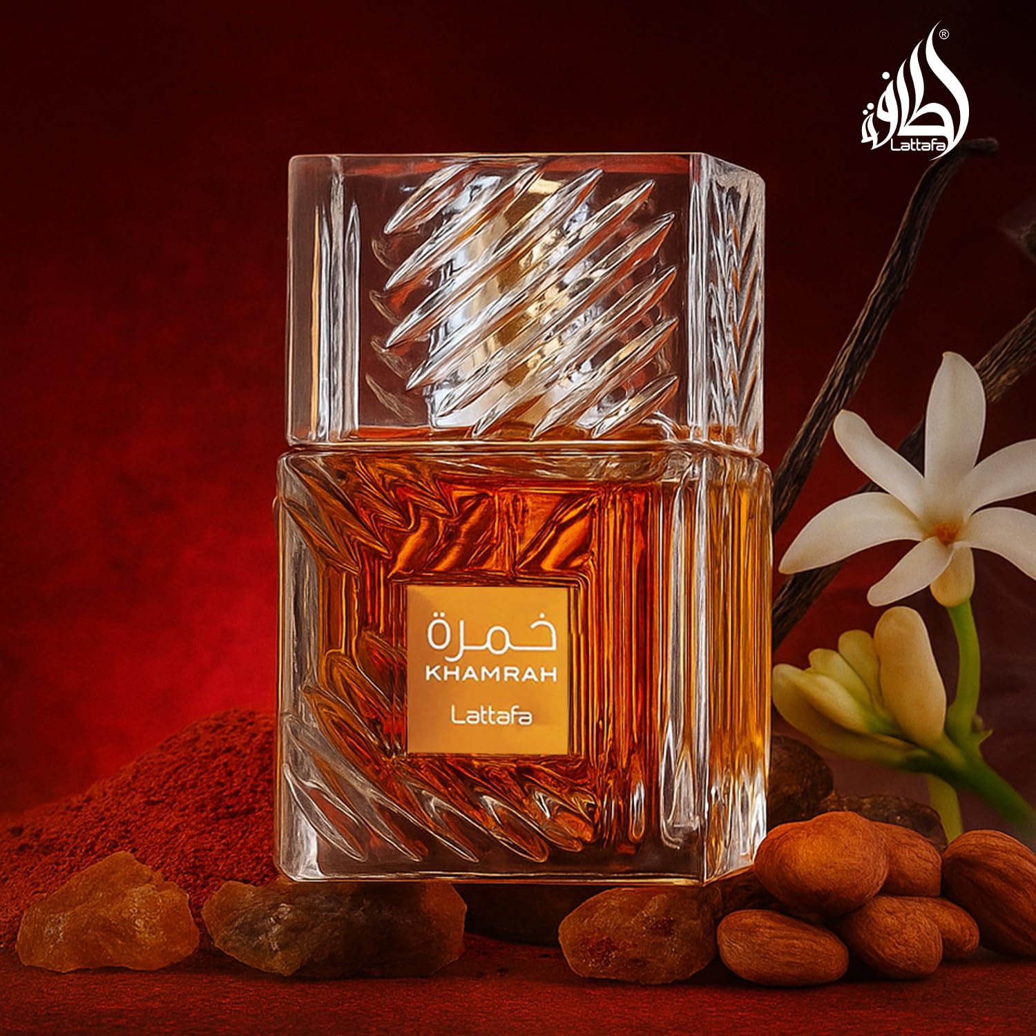 Lattafa Khamrah - Vanilla, Warm Spicy, Amber, Cinnamon - Eau de Parfum Long-Lasting-3