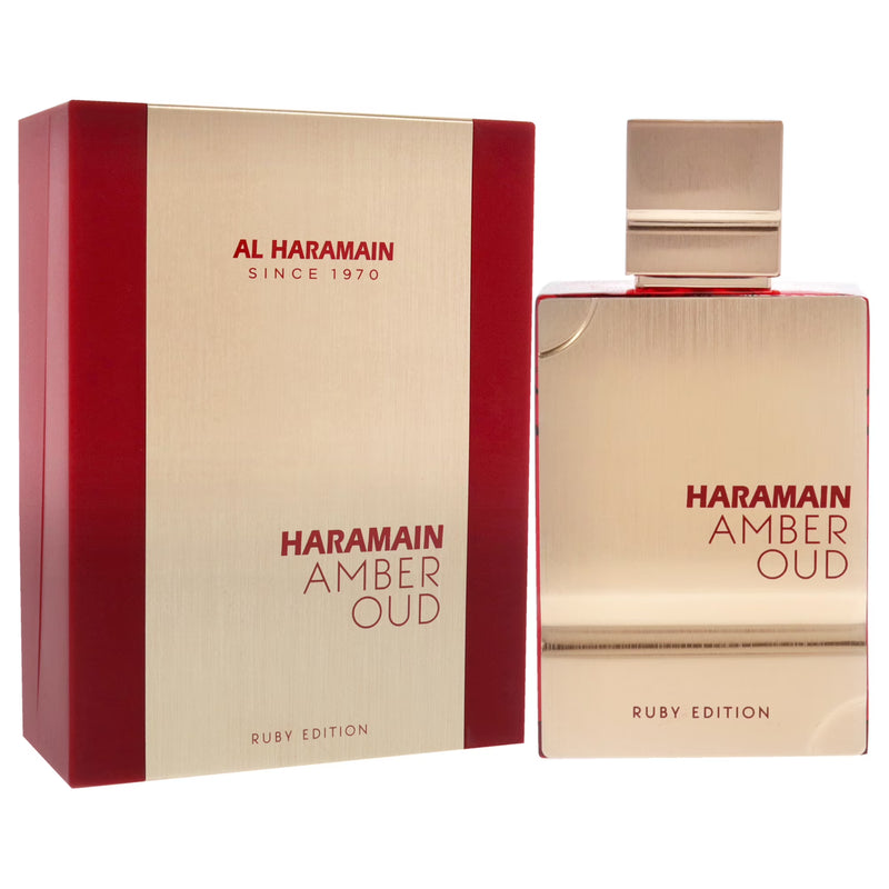 Al Haramain Amber Oud Ruby Edition, Perfume for Women and Men, 2 oz-3