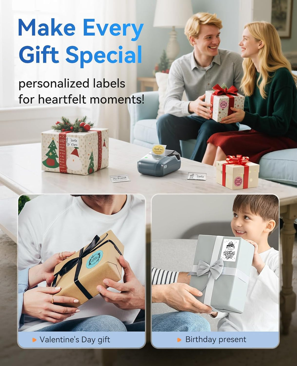 NIIMBOT B1 Label Maker with Auto Identification-3