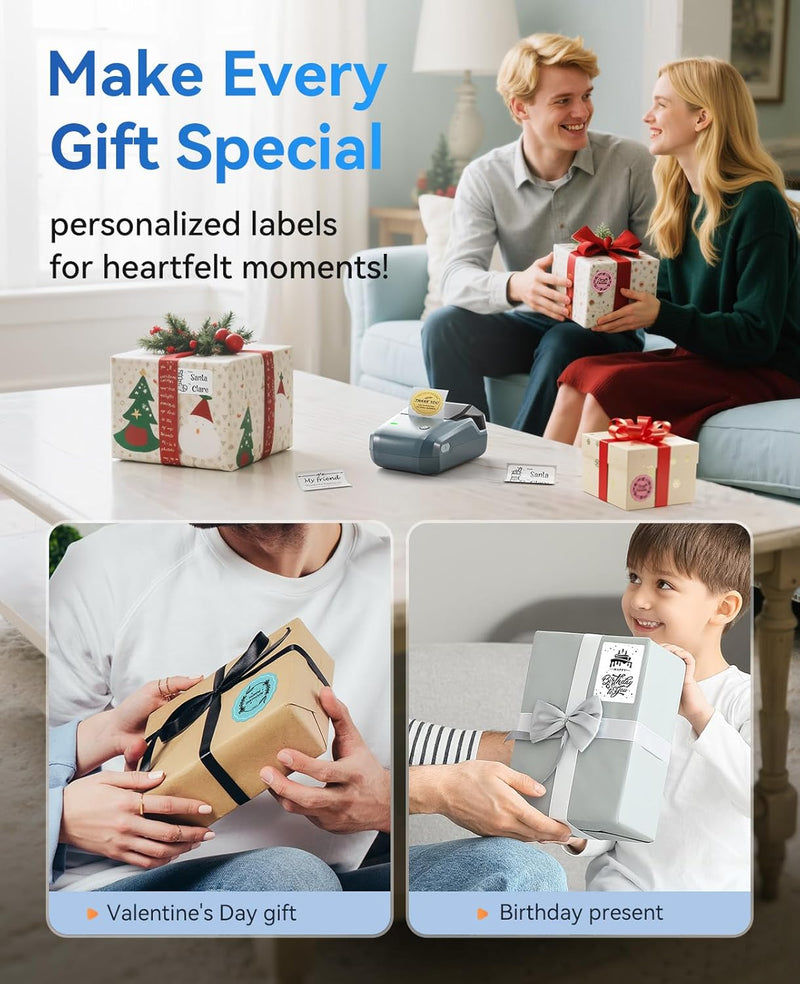 NIIMBOT B1 Label Maker with Auto Identification-3