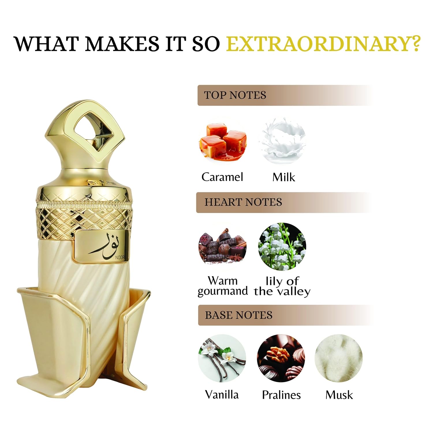 Riiffs Perfumes Noor Extrait De Parfum Spray, 3.4 Ounce (Unisex)-3