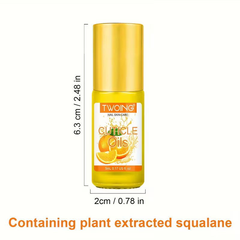 Daily Nail Care, Cuticle Oil Nail Natural Rose Nutrition Oil Plant Essential Oil Jojoba Oil for Cuticles Dead Skin And Damaged Nail for Women, 5ml-5