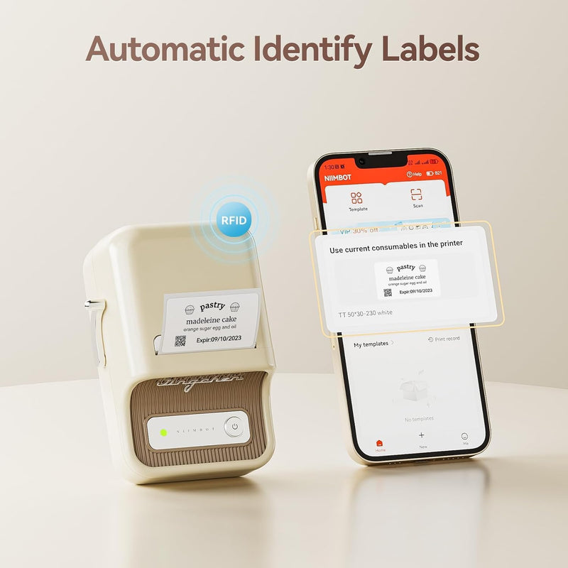 NIIMBOT B21 Label Maker - Thermal Printer-5