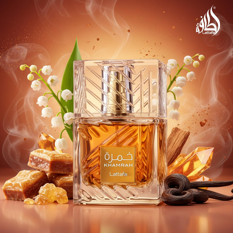 Lattafa Khamrah - Vanilla, Warm Spicy, Amber, Cinnamon - Eau de Parfum Long-Lasting-5