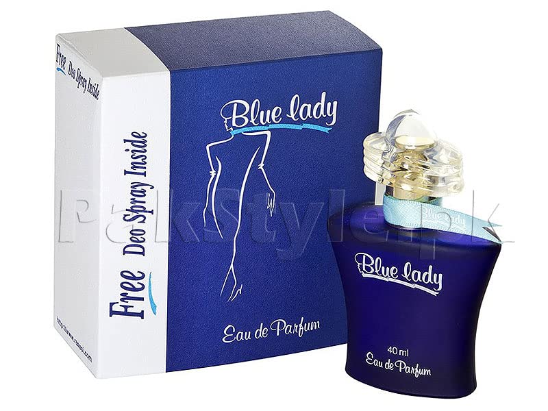 RASASI Blue lady for Women EDP-40ml with Deo-6