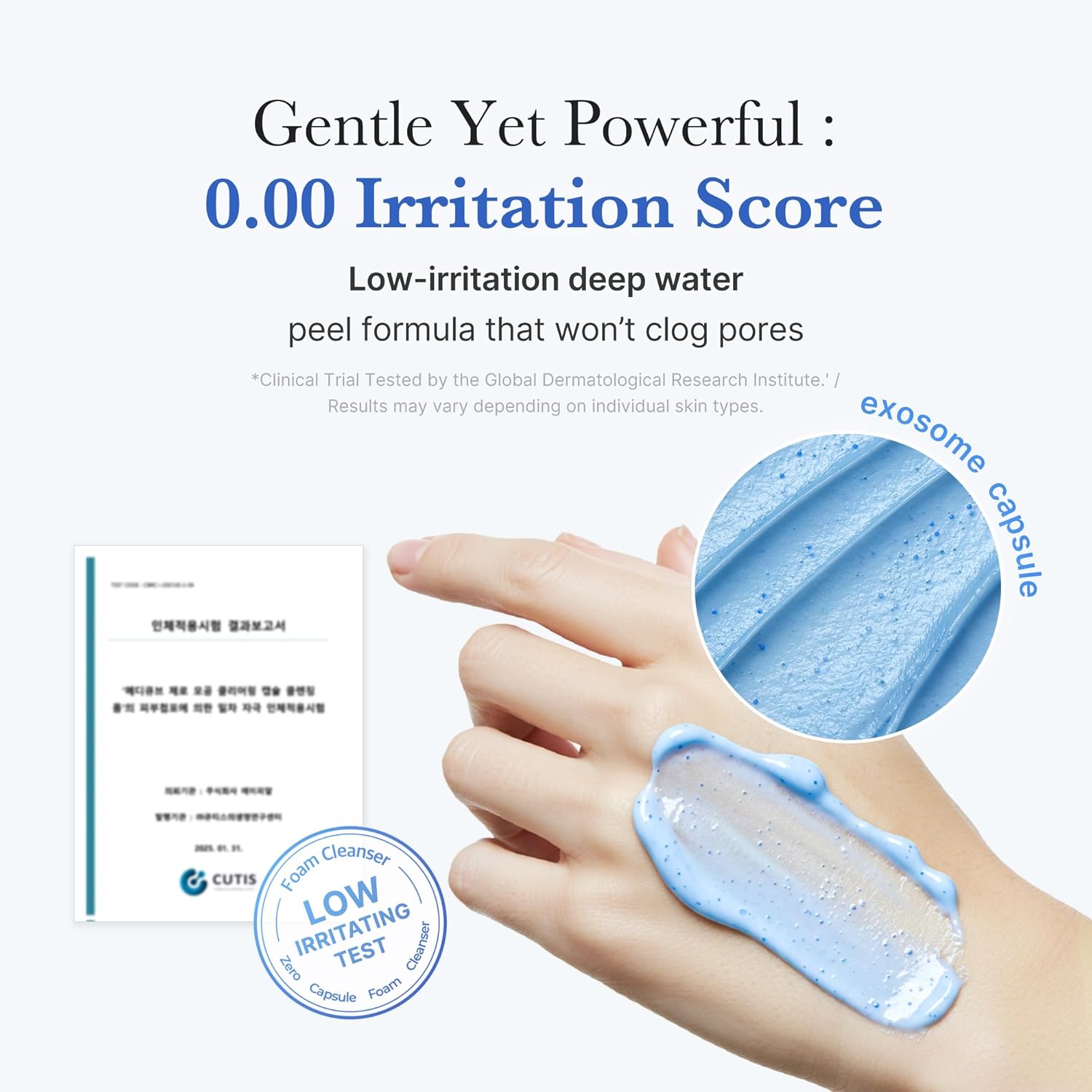 Medicube Zero Pore Clear Blue Capsule Facial Cleanser-6