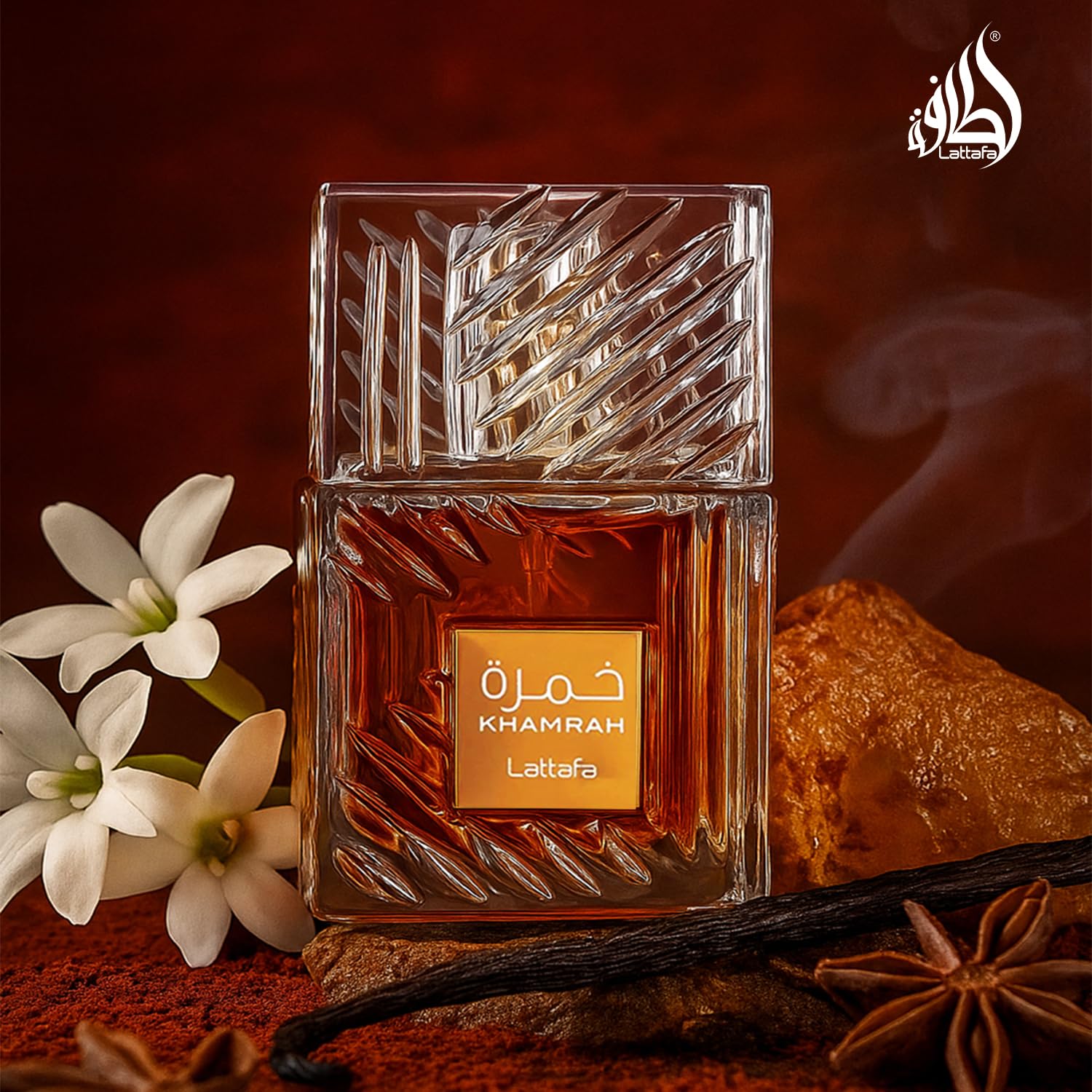 Lattafa Khamrah - Vanilla, Warm Spicy, Amber, Cinnamon - Eau de Parfum Long-Lasting-6