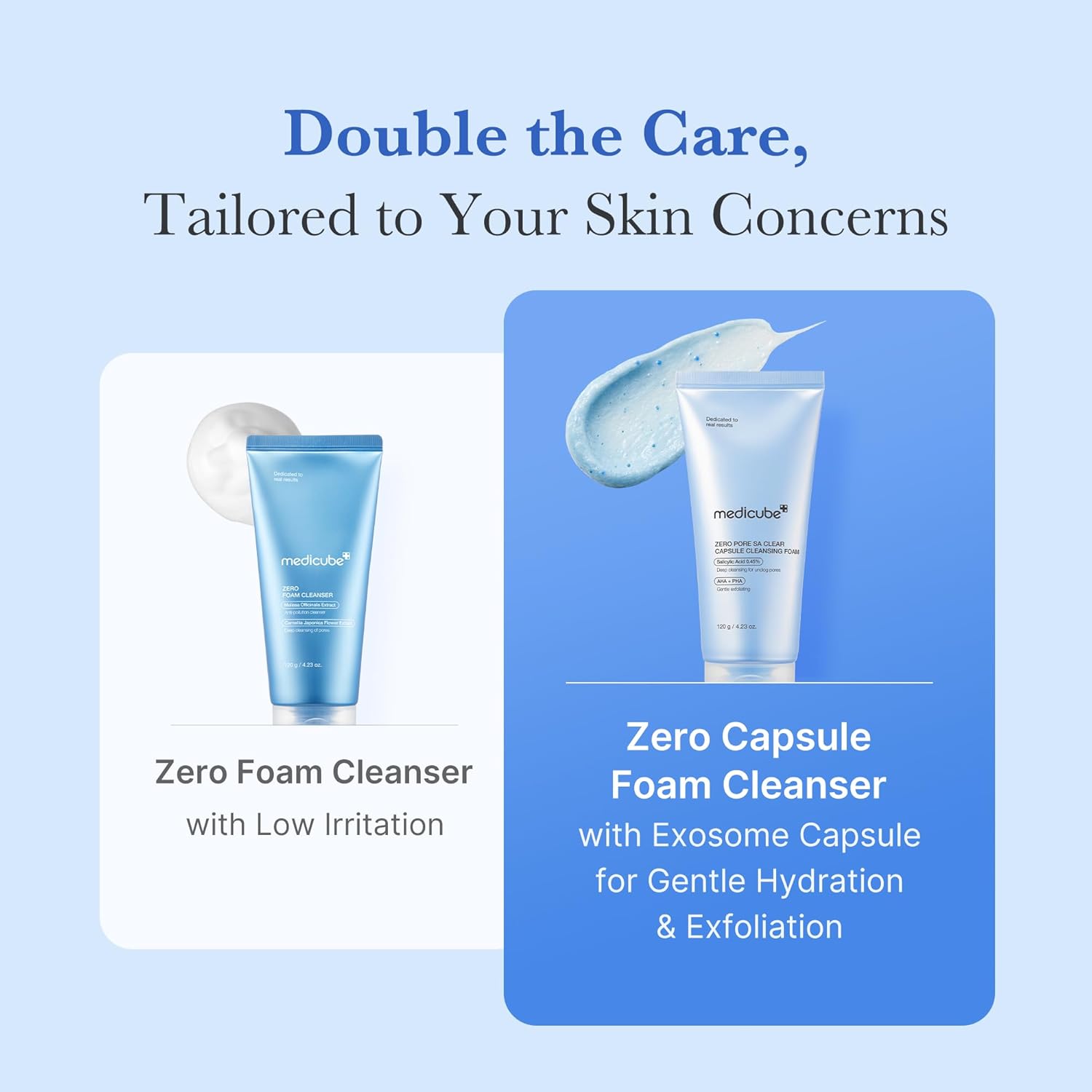 Medicube Zero Pore Clear Blue Capsule Facial Cleanser-7