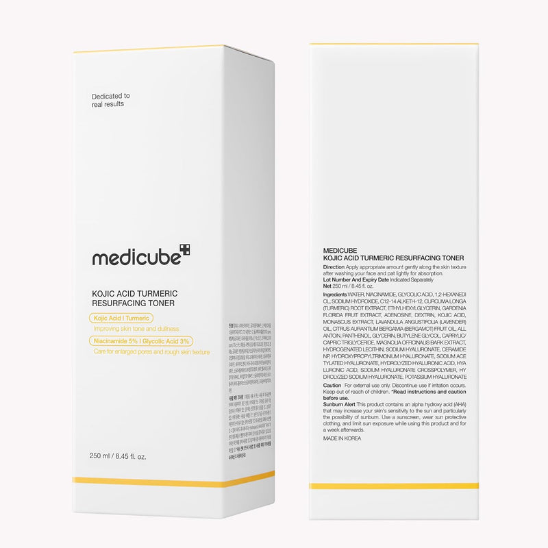 Medicube Kojic Acid Turmeric Smoothing Toner for Face & Body-9