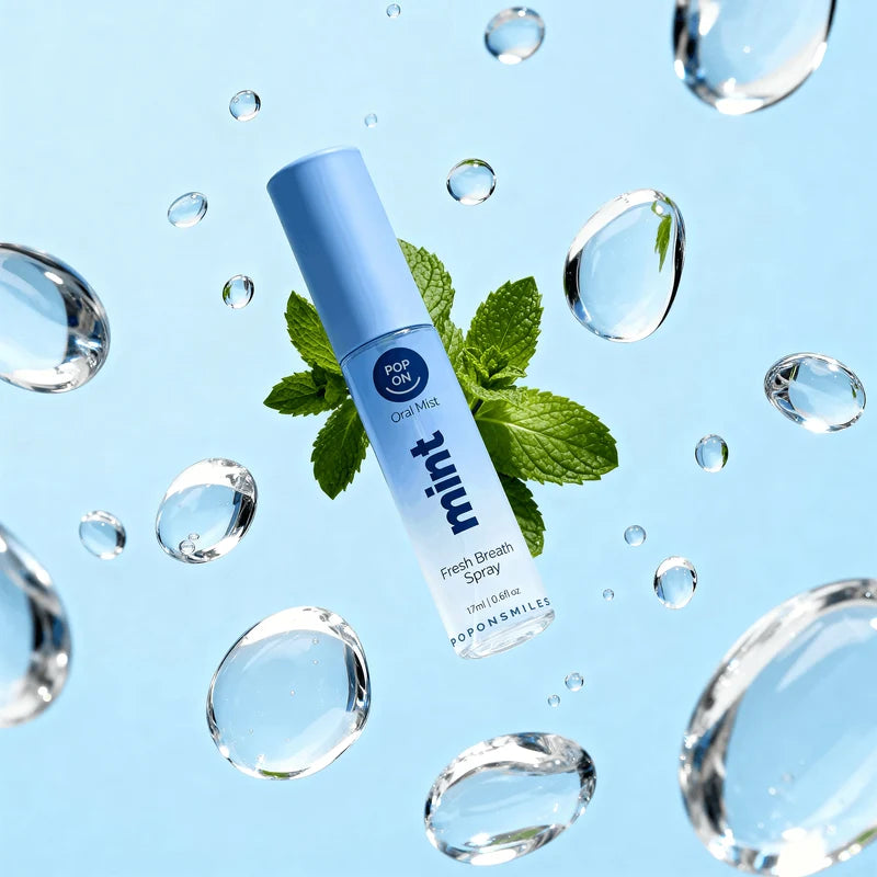 Pop On Fresh Breath Oral Mist – Cool Mint Alcohol-Free Spray-2