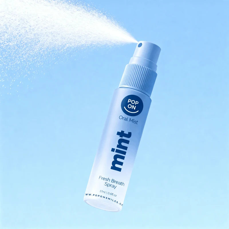 Pop On Fresh Breath Oral Mist – Cool Mint Alcohol-Free Spray-9