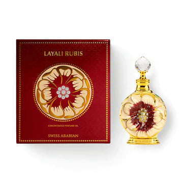 LAYALI RUBIS, scented oil, Siwss Arabian, 15ml-2