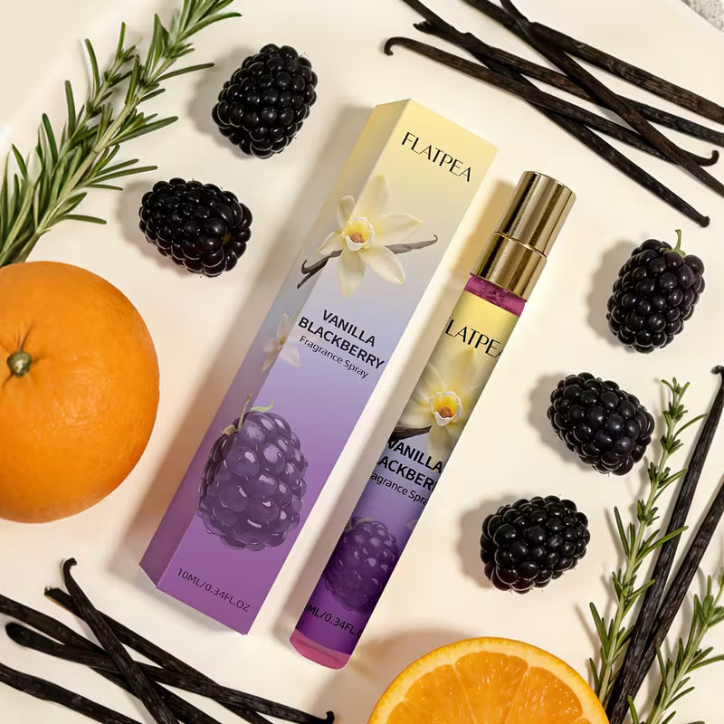 Sweet Berry, Vanilla, Rose, Musk, 10Ml/0.34 FL.OZ, Natural Gourmand, Floral Scent, Long Lasting Fresh, Daily Use, Portable Travel Size, Premium Quality, Layering Mist, Versatile Wear, Home Office