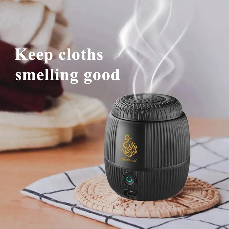 Portable Incense Burner - Car Electric Bukhoor Burning Holder-8