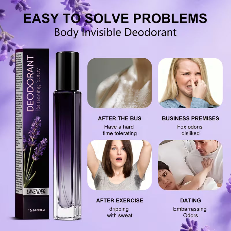 Deodorant Spray 48-Hour Lasting Freshness, Controls Odor for Underarms And Other Body Areas Say Goodbye to Odor Embarrassment Compact And Portable Perfect Christmas Gift-7