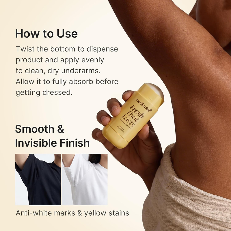 medicube Kojic Acid & Turmeric Aluminum-Free Deodorant for Women & Men-5