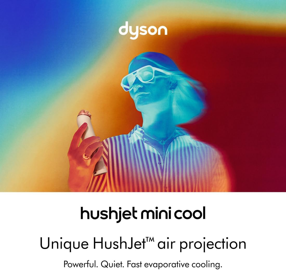 Dyson HushJet™ Mini Cool fan (Stone/Blush)-3