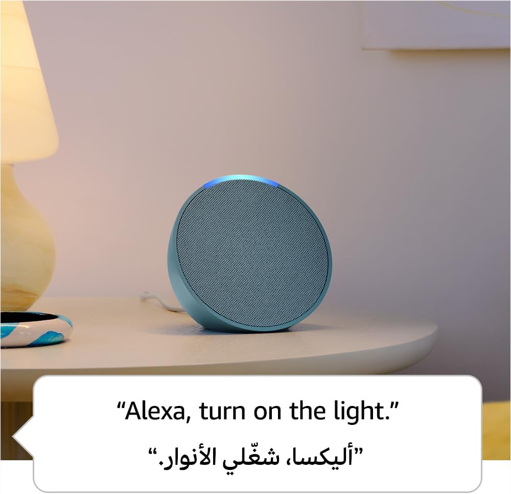 Echo Pop | Full sound compact Wi-Fi & Bluetooth smart speaker with Alexa Charcoal-4