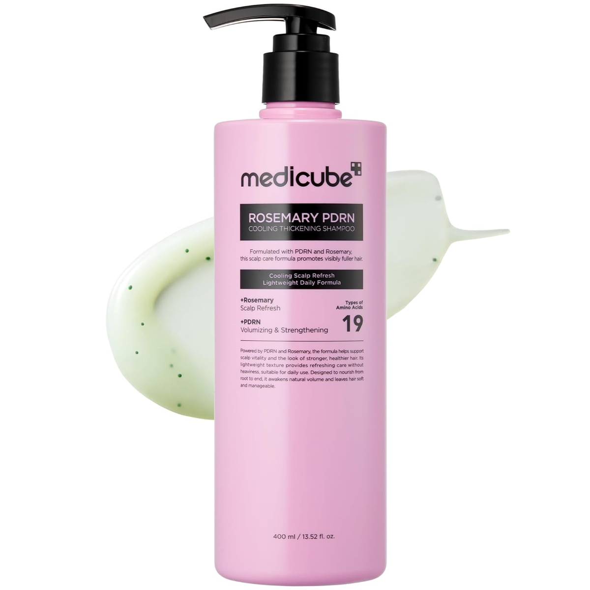medicube Rosemary PDRN Clarifying Thickening Shampoo, 13.52 fl.oz