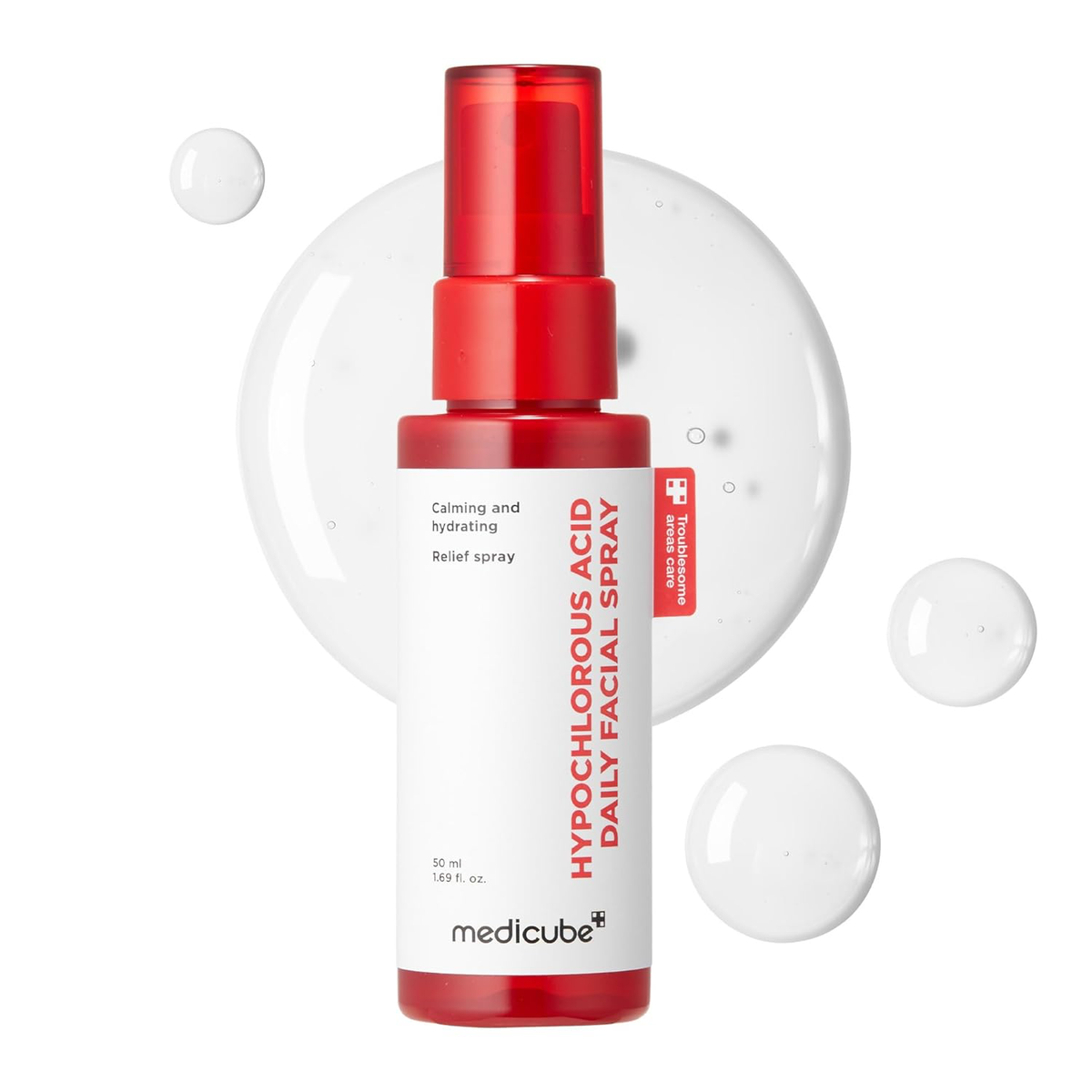medicube Power Soothing Spray with Hypochlorous Acid, 1.69 fl.oz