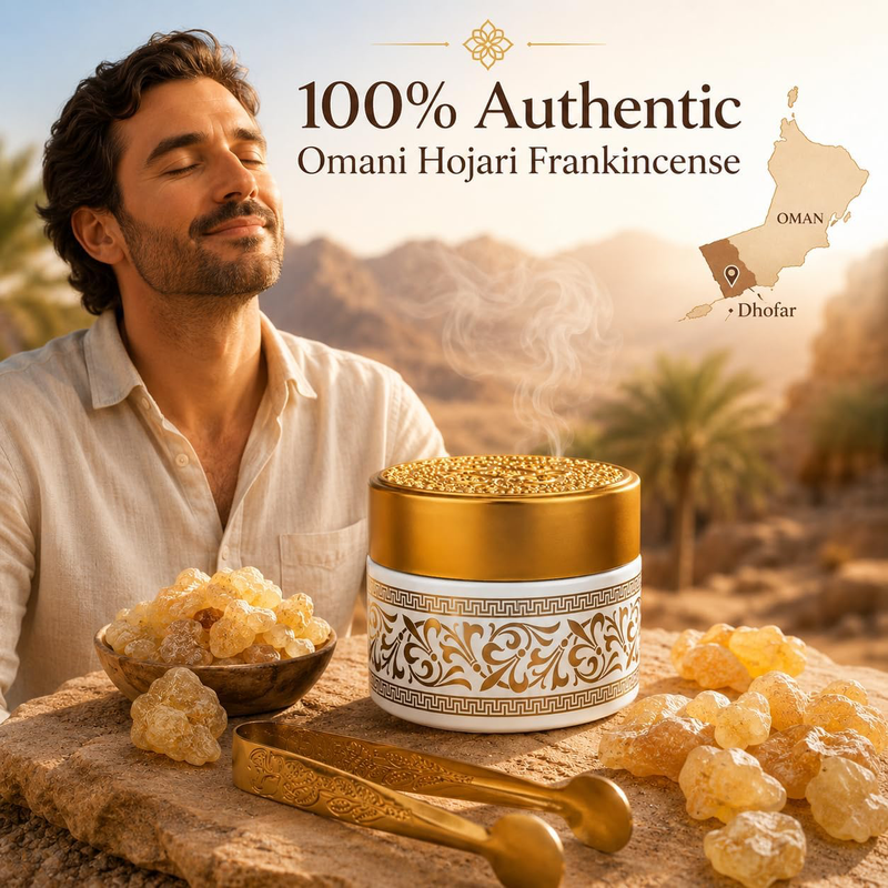 Hojari Luban (Frankincense) Resin Chunks 65g | Premium Omani Boswellia Sacra-2