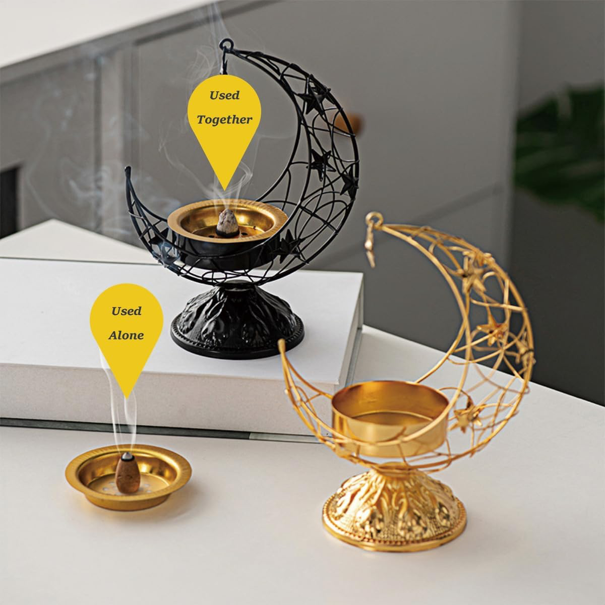 Nxttswili Incense Burner Mats, 5-Pack-4