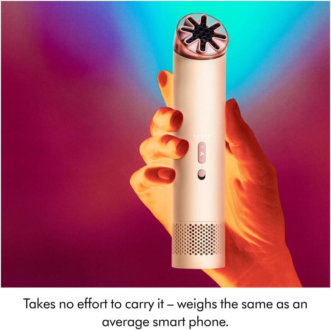 Dyson HushJet™ Mini Cool fan (Stone/Blush)-9