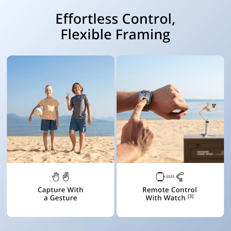 DJI Osmo Mobile 7 Gimbal Stabilizer for iPhone, Android, Built-in Tripod-5