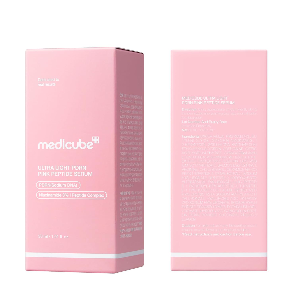 medicube PDRN Pink Peptide Serum with Salmon DNA, 1.01 fl. Oz-9