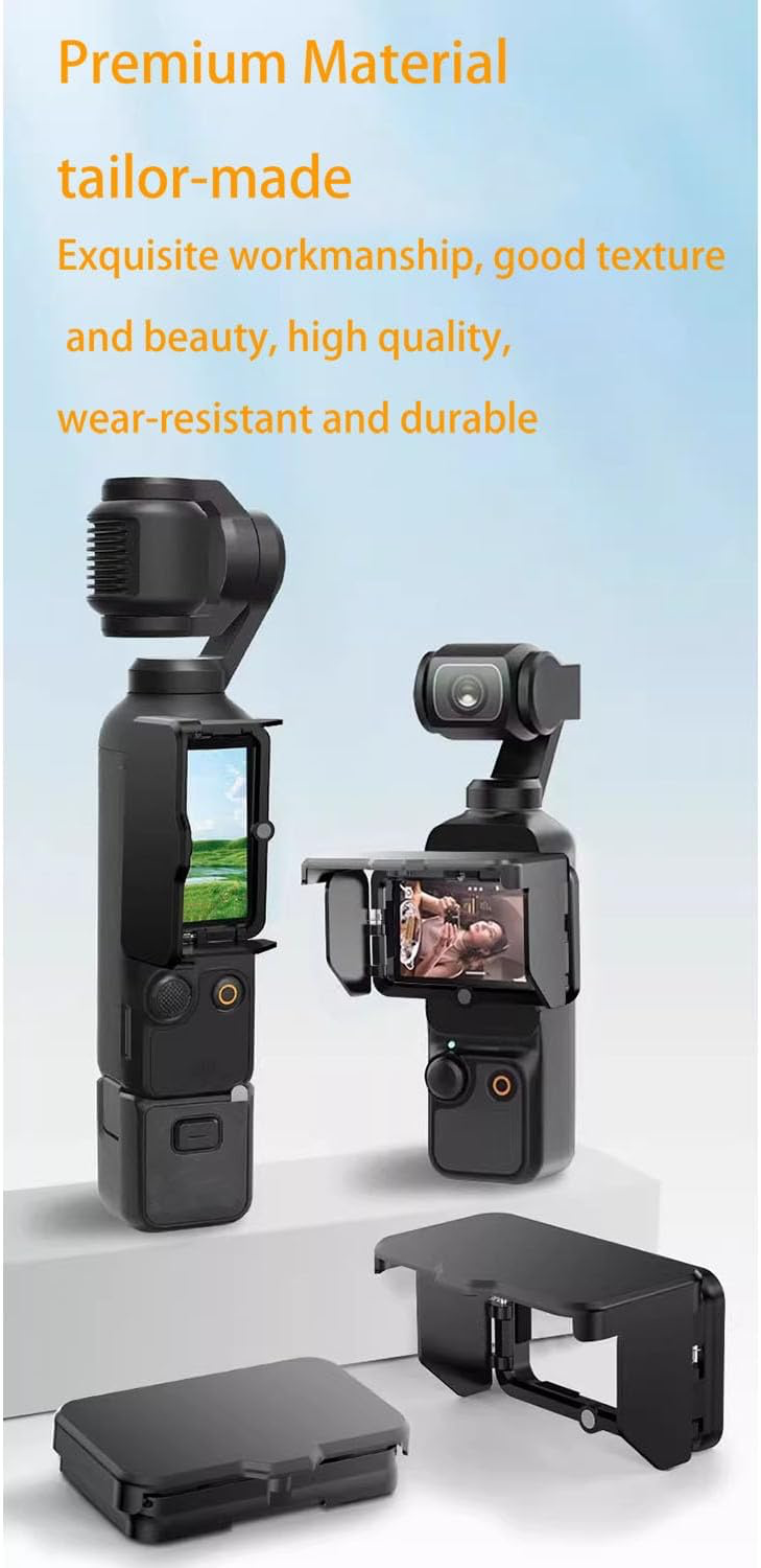 DJI OSMO Pocket 3 Screen Sunshade, 3 Sided Foldable-8