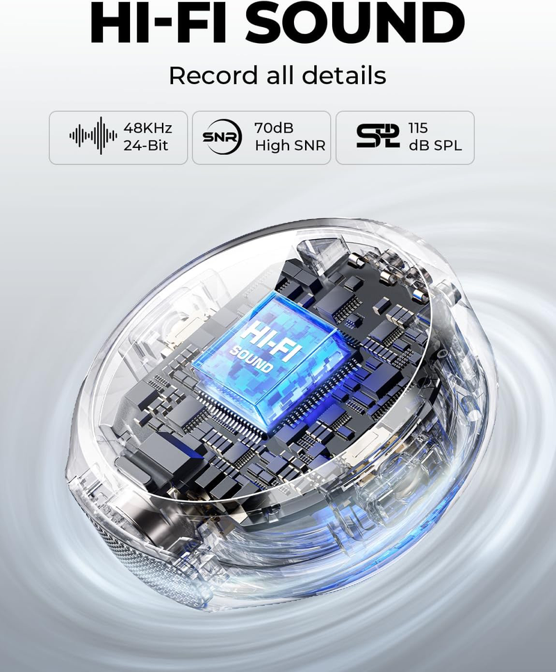 Hollyland LARK M2 Wireless Microphone System compatible with Android, iPhone 16/15-2