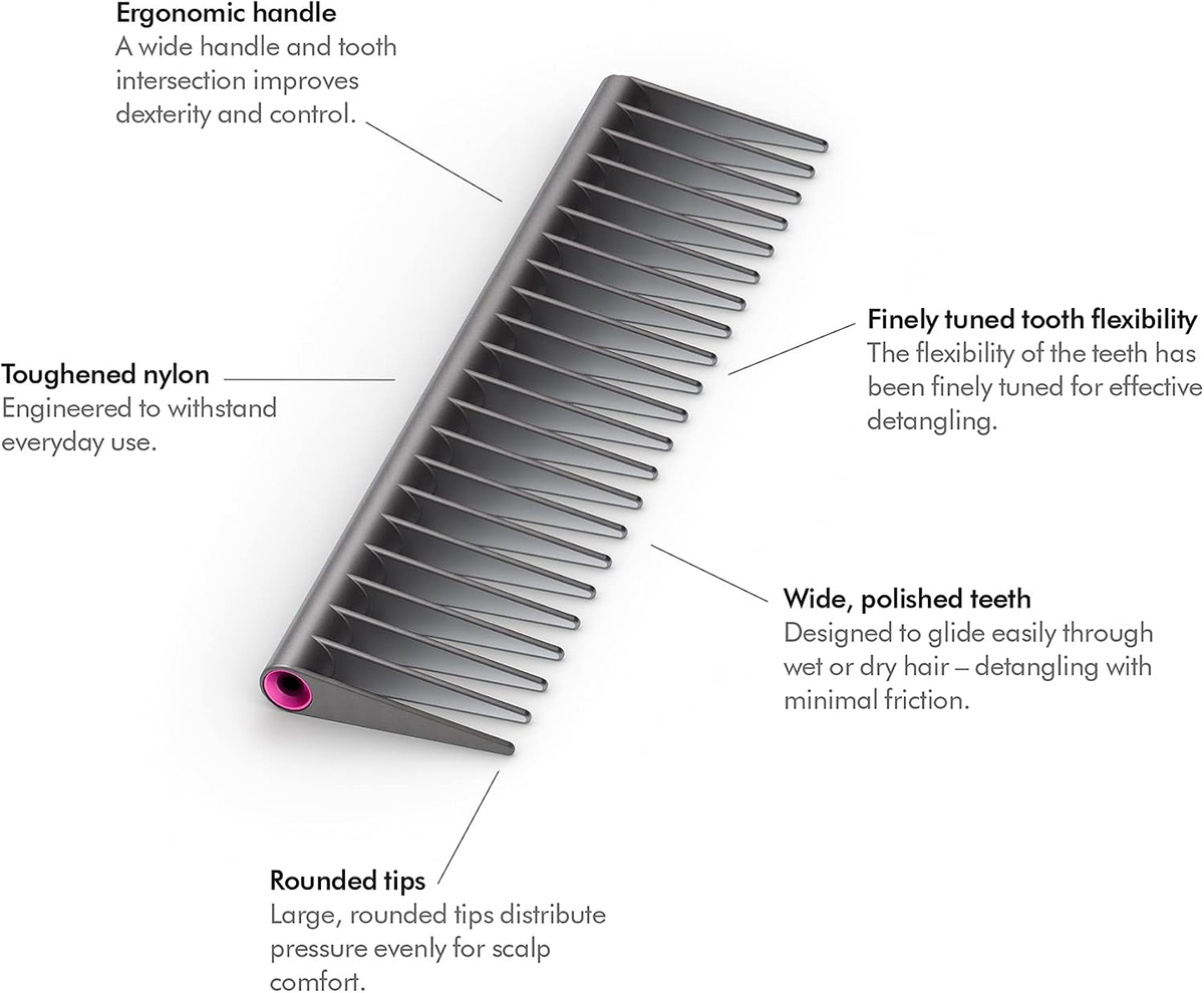 Dyson Detangling Comb (Nickel/Black)