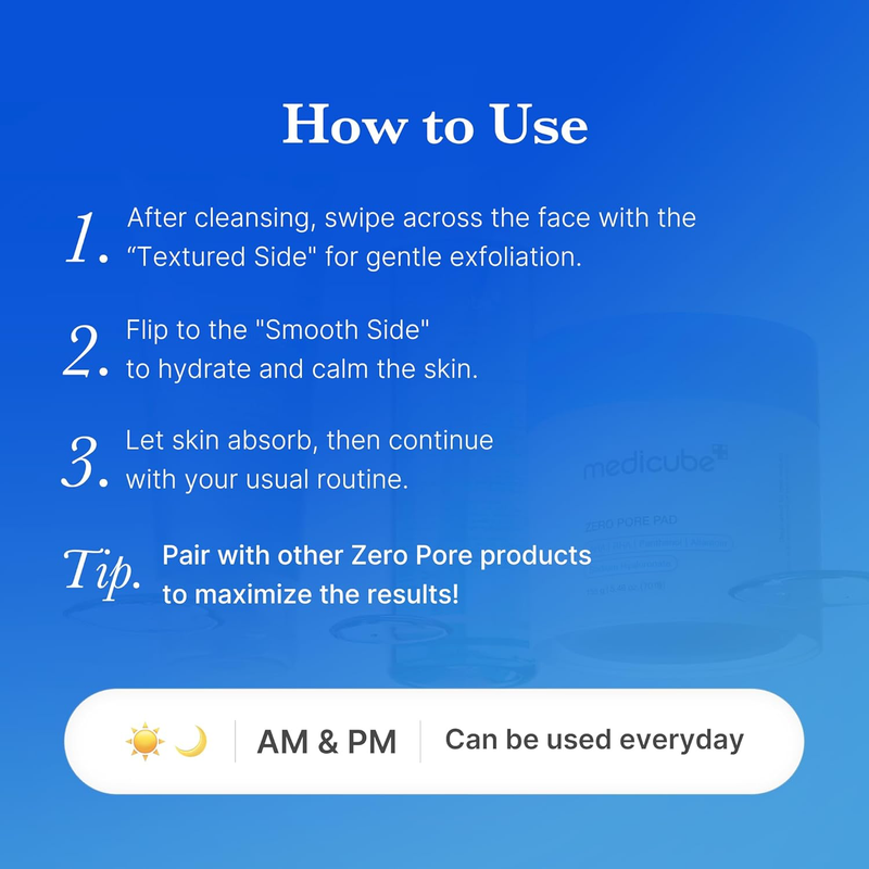 medicube Toner Pads Zero Pore Pad 2.0, 70 Pads-7
