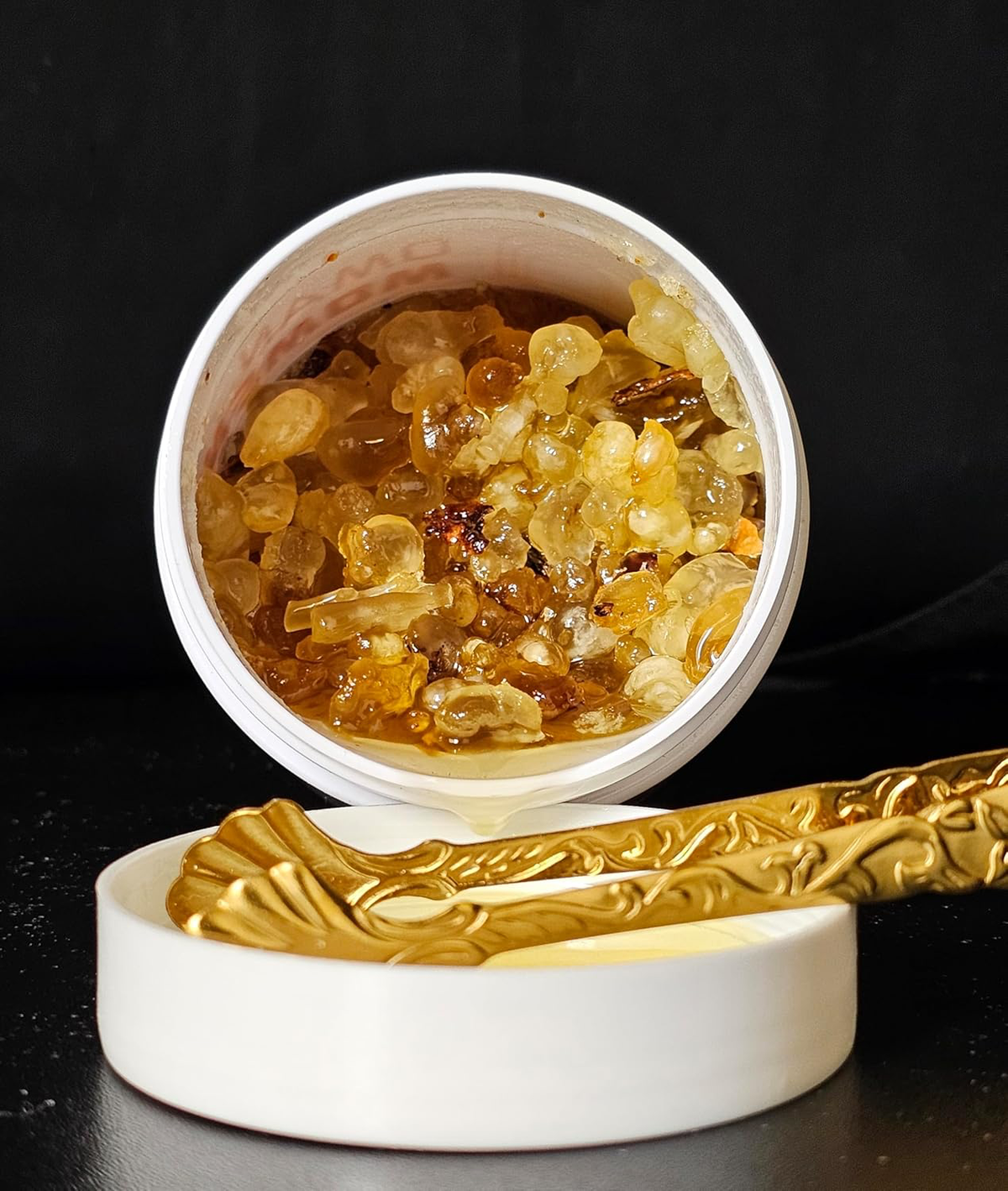 Pure Omani Loban with Lavender Resin Incense , 2.5 in Jar