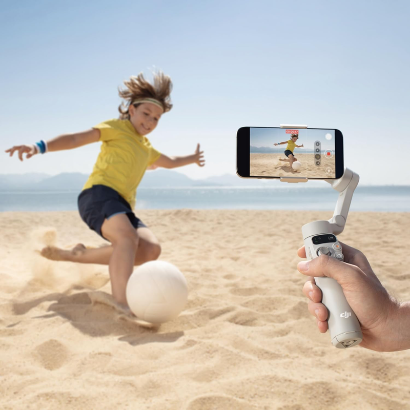 DJI Osmo Mobile 7 Gimbal Stabilizer for iPhone, Android, Built-in Tripod-10