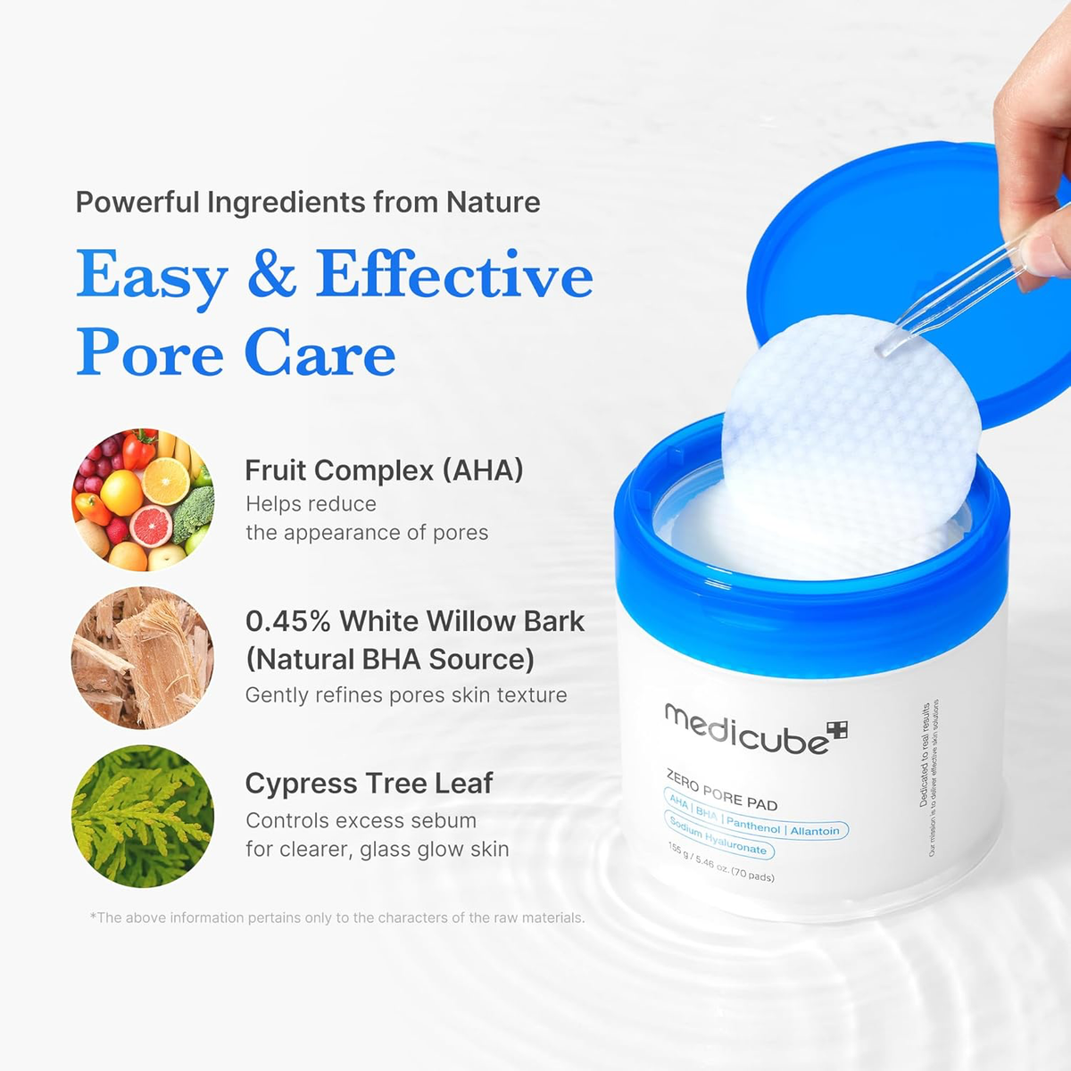 medicube Toner Pads Zero Pore Pad 2.0, 70 Pads-4