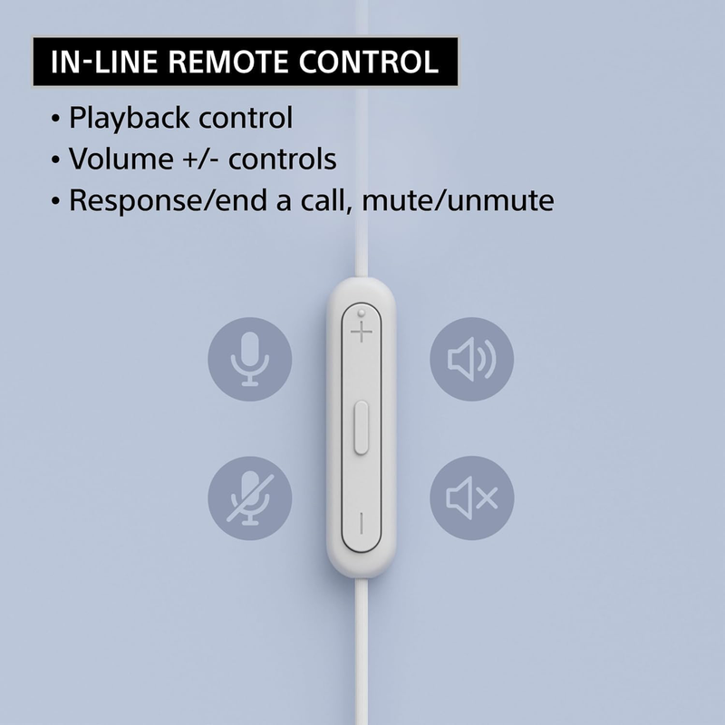 Sony IER-EX15C USB-C Wired In-Ear Headphones White-4