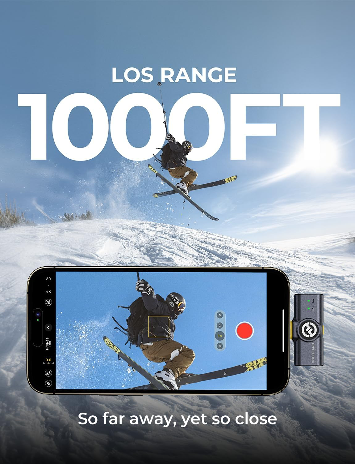 Hollyland LARK M2 Wireless Microphone System compatible with Android, iPhone 16/15-7