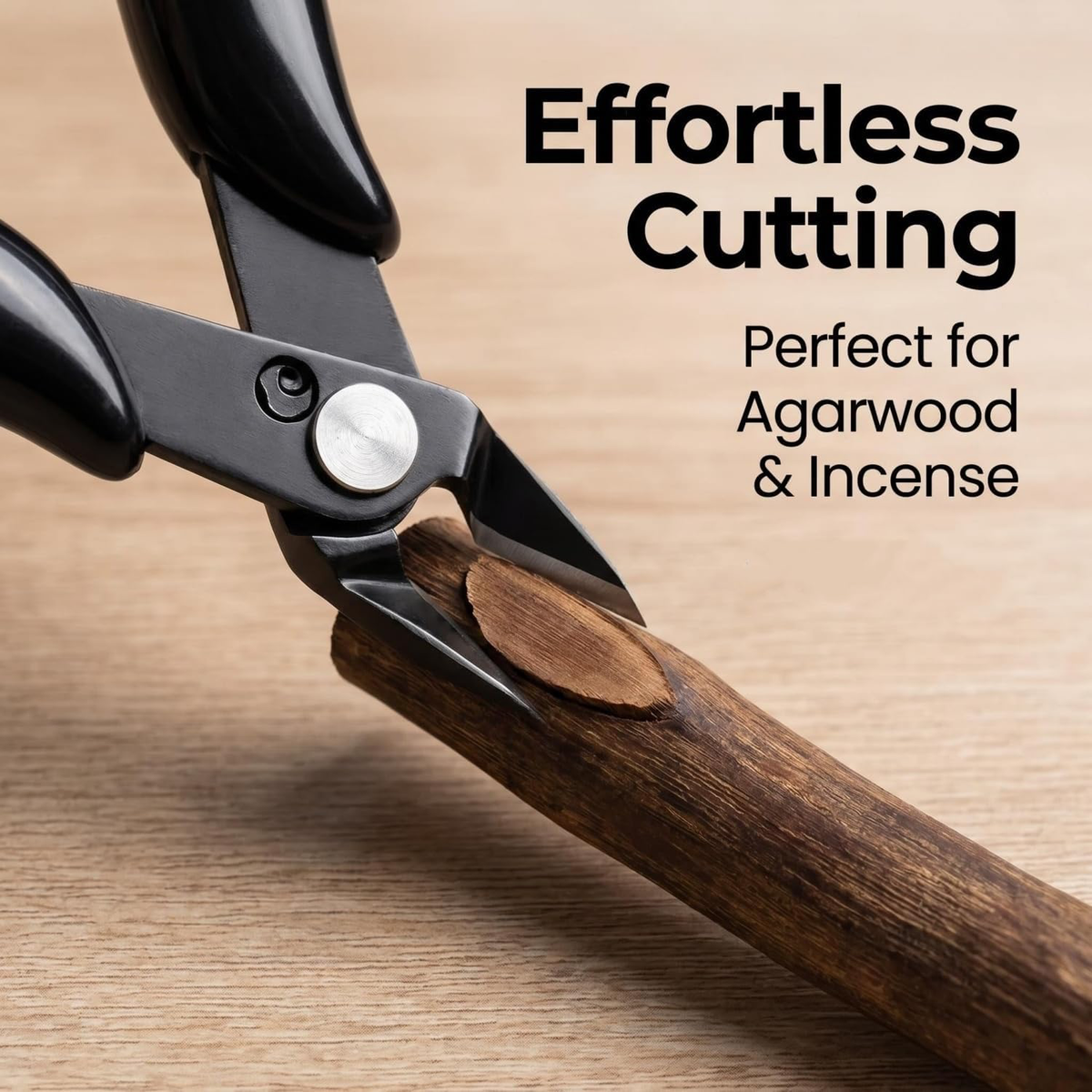 Incense Cutter with Comfortable Handle – Precise Cutting Tool for Oud, Bakhoor-5