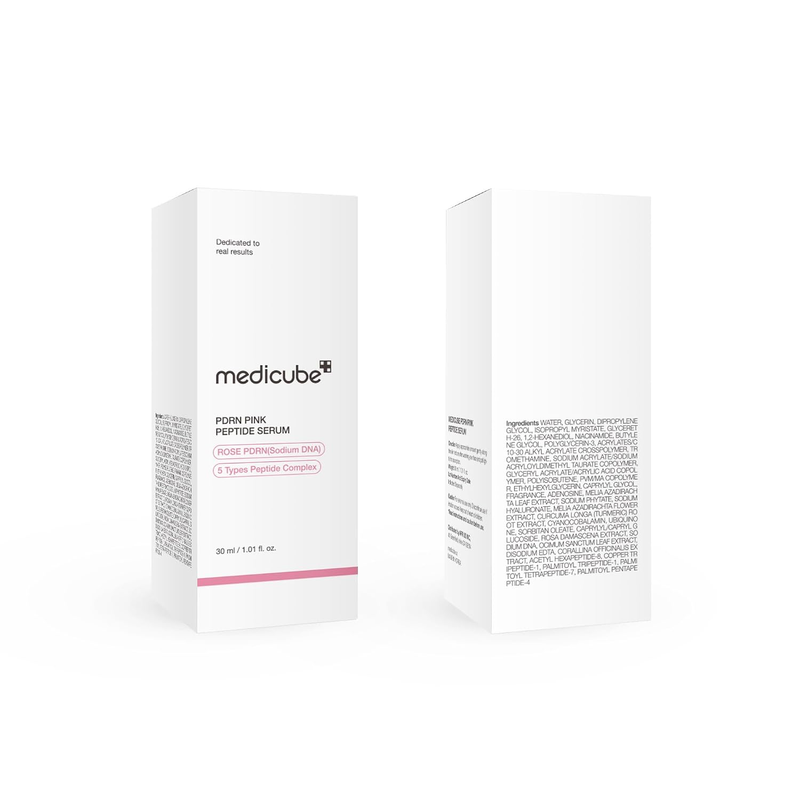 medicube PDRN Pink Peptide Serum with Rose PDRN 1.01 fl. Oz-9