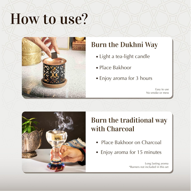 Dukhni Dukhoon Al Khaleeji Oud Bakhoor | Authentic Arabic Bakhoor Incense | 40 gm jar-3