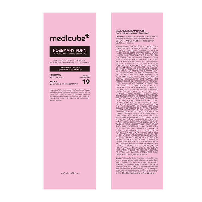 medicube Rosemary PDRN Clarifying Thickening Shampoo, 13.52 fl.oz-9