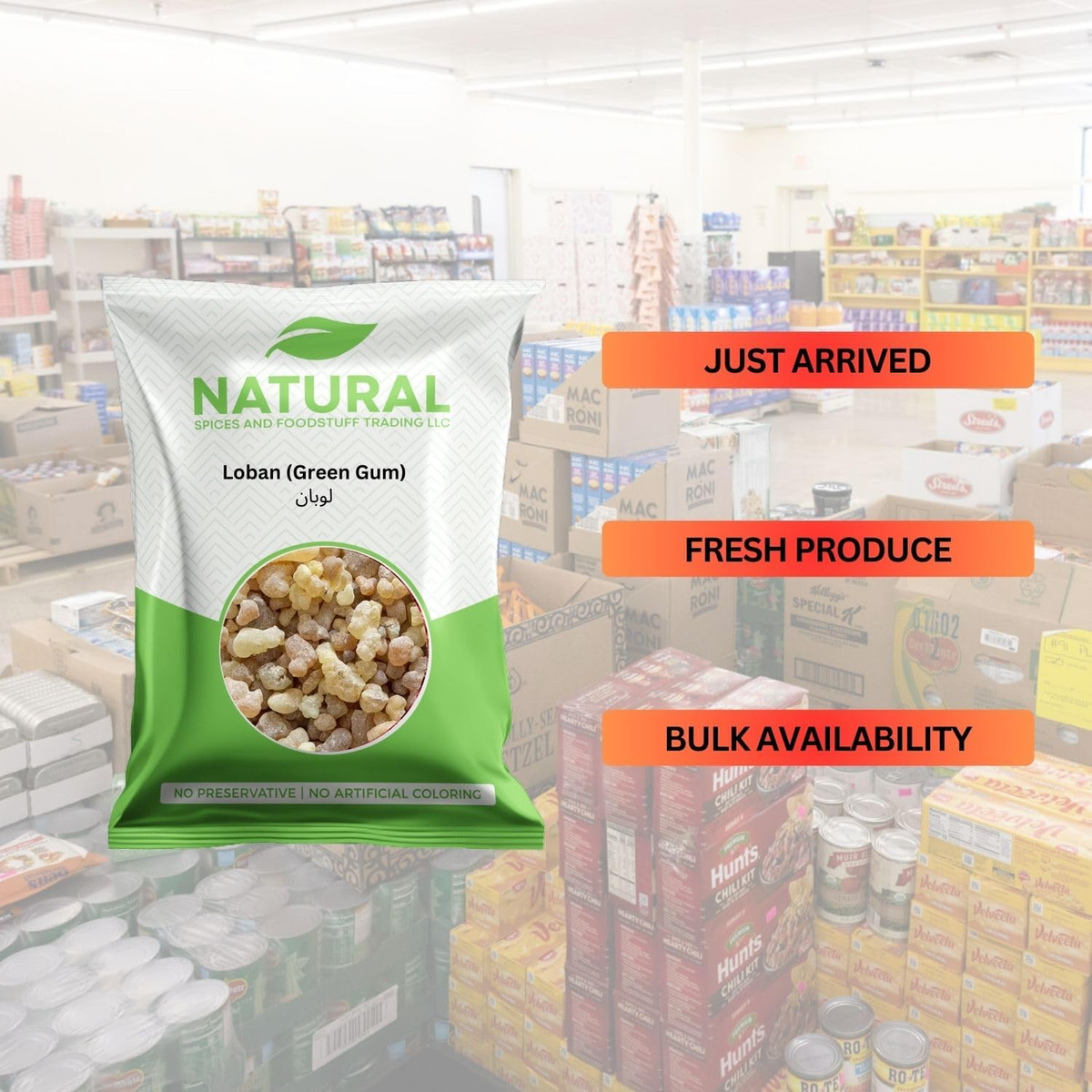 Naturals Loban (Green Gum Premium) 200g-3