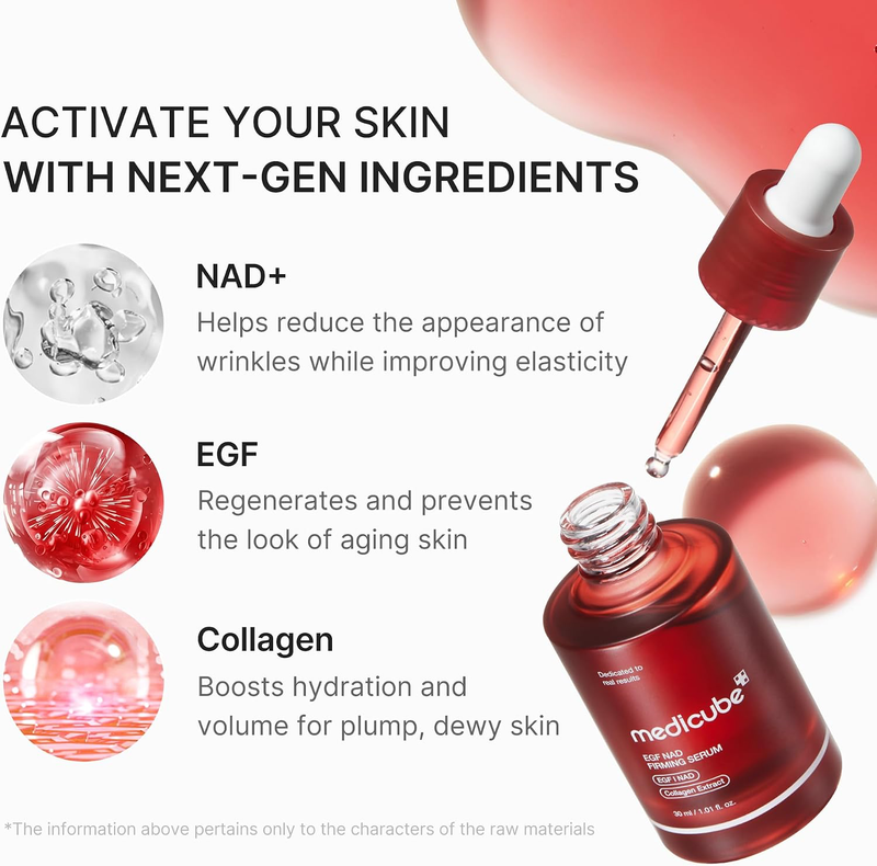 medicube NAD EGF Firming Serum for Face & Neck,1.01 fl.oz-3